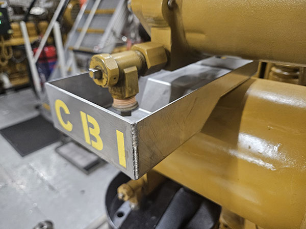 Custom designed exterior view of drip tray by Cuzzie Bros Industries